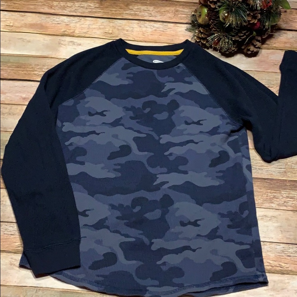 Old Navy Boys Camouflage Shirt